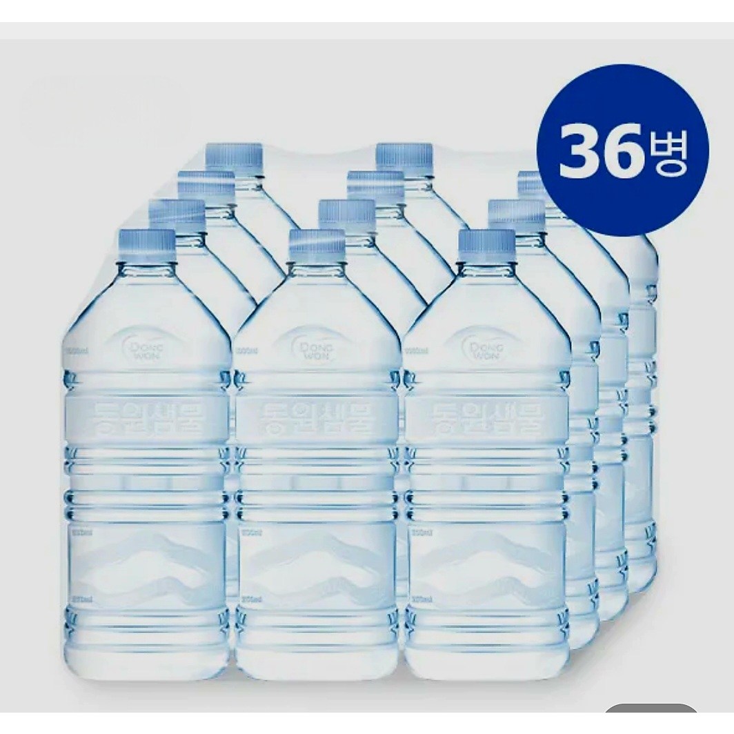 동원샘물 1.1L x 36병, 36개, 1.1ml 20,900원