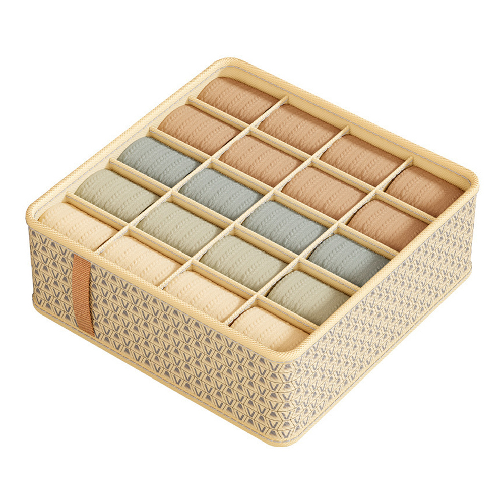 조이베리 다용도 서랍형 속옷 양말 정리함, 베이지, 1개 5,400원