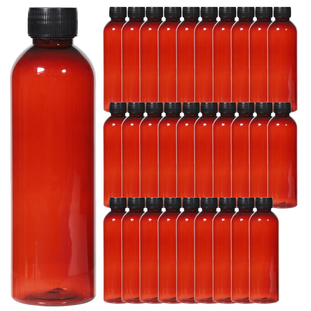 블랙캡 단마개 브라운 200ml 30개 플라스틱 공병 소분병 여행 화장품용기, 30개 12,100원