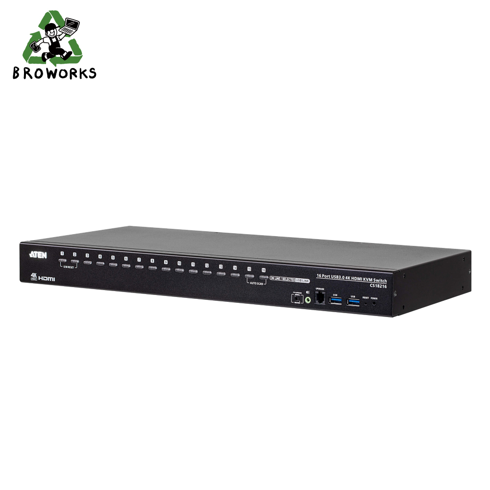 ATEN 에이텐 CS18216 16포트 USB 3.0 4K HDMI KVM 스위치 2,380,000원