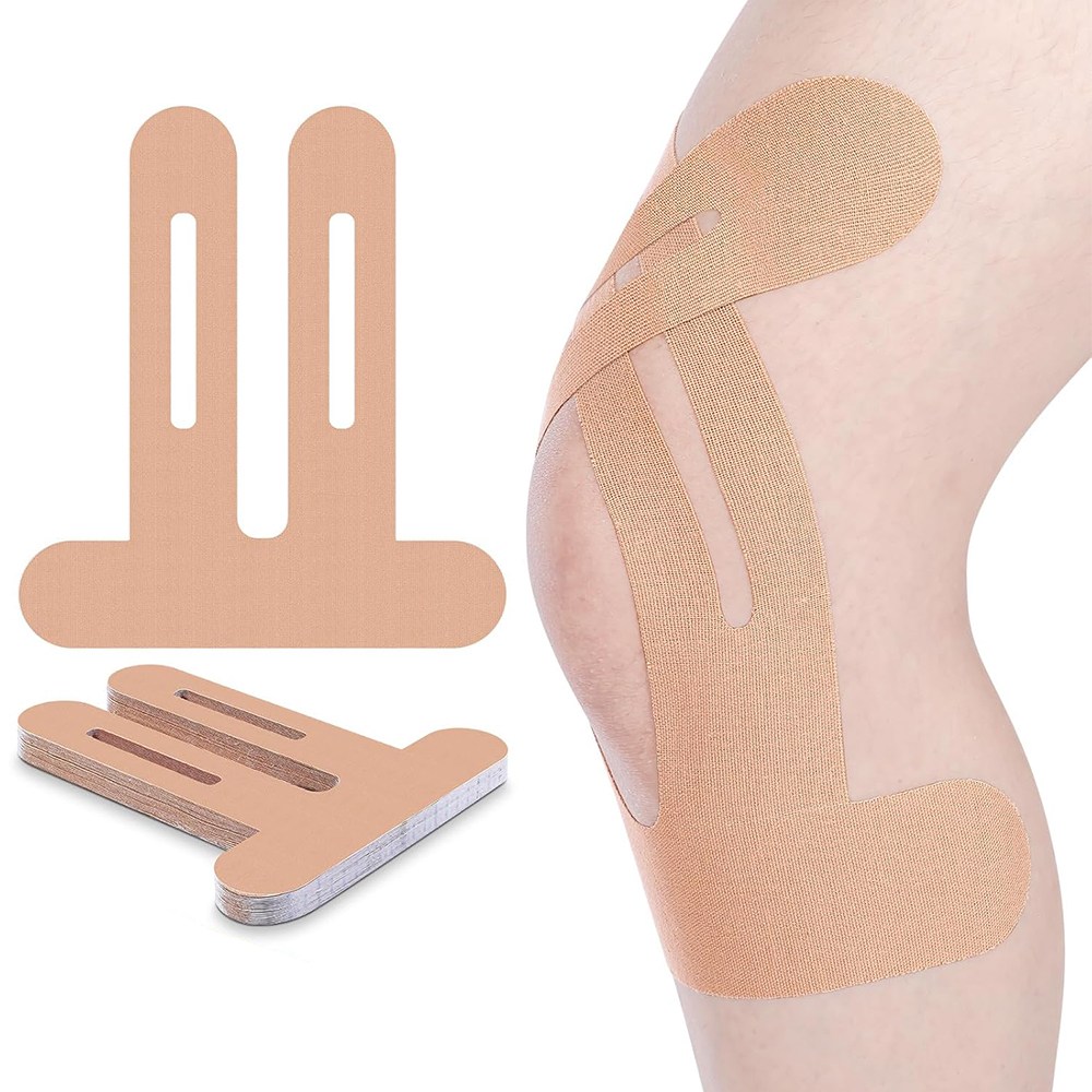 리츠제이 스포츠 무릎 근육테이프 T자형 테이핑 10개 세트, 1세트, 10개입 14,900원