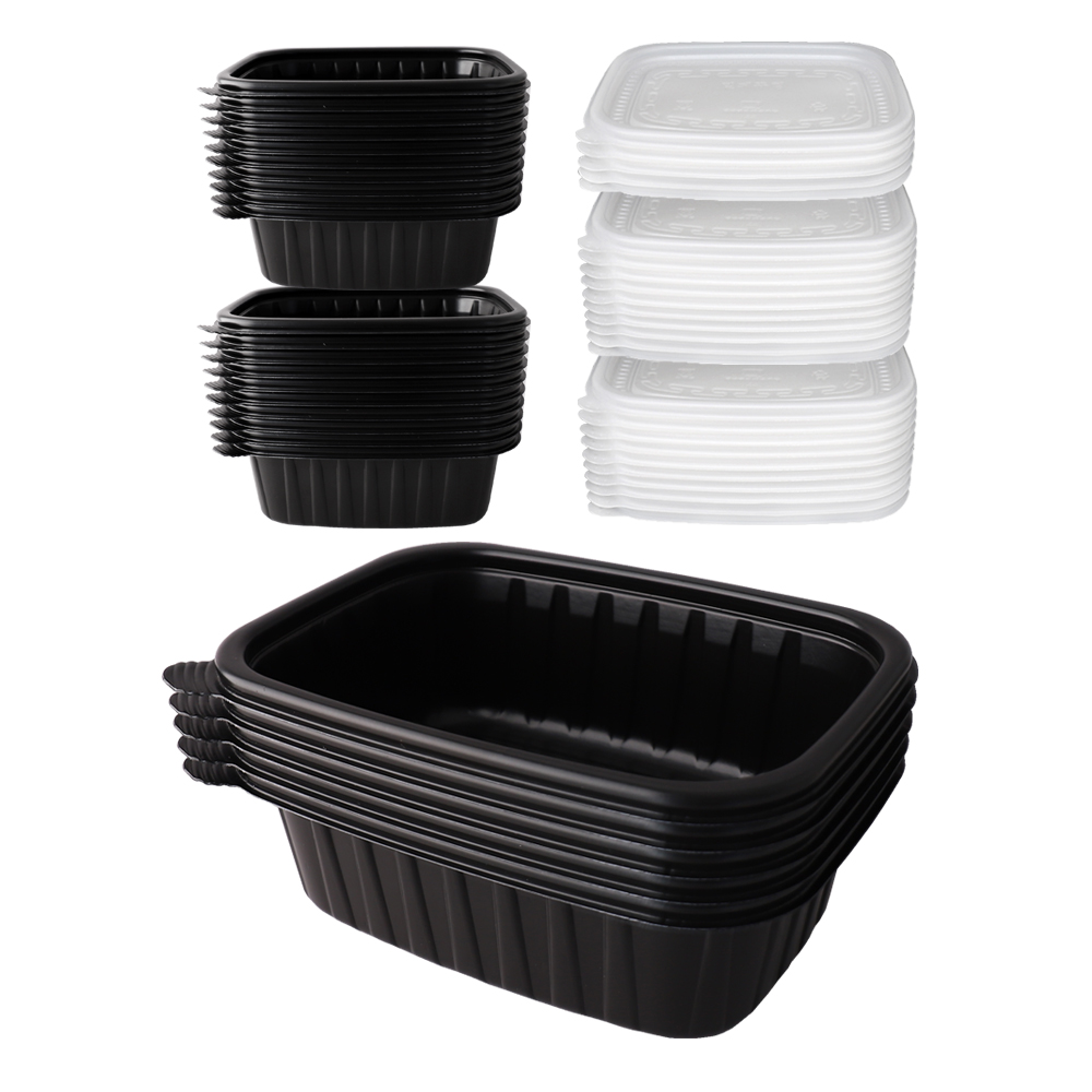 블룸엣홈 사각 죽용기 블랙 중 세트 9,400원