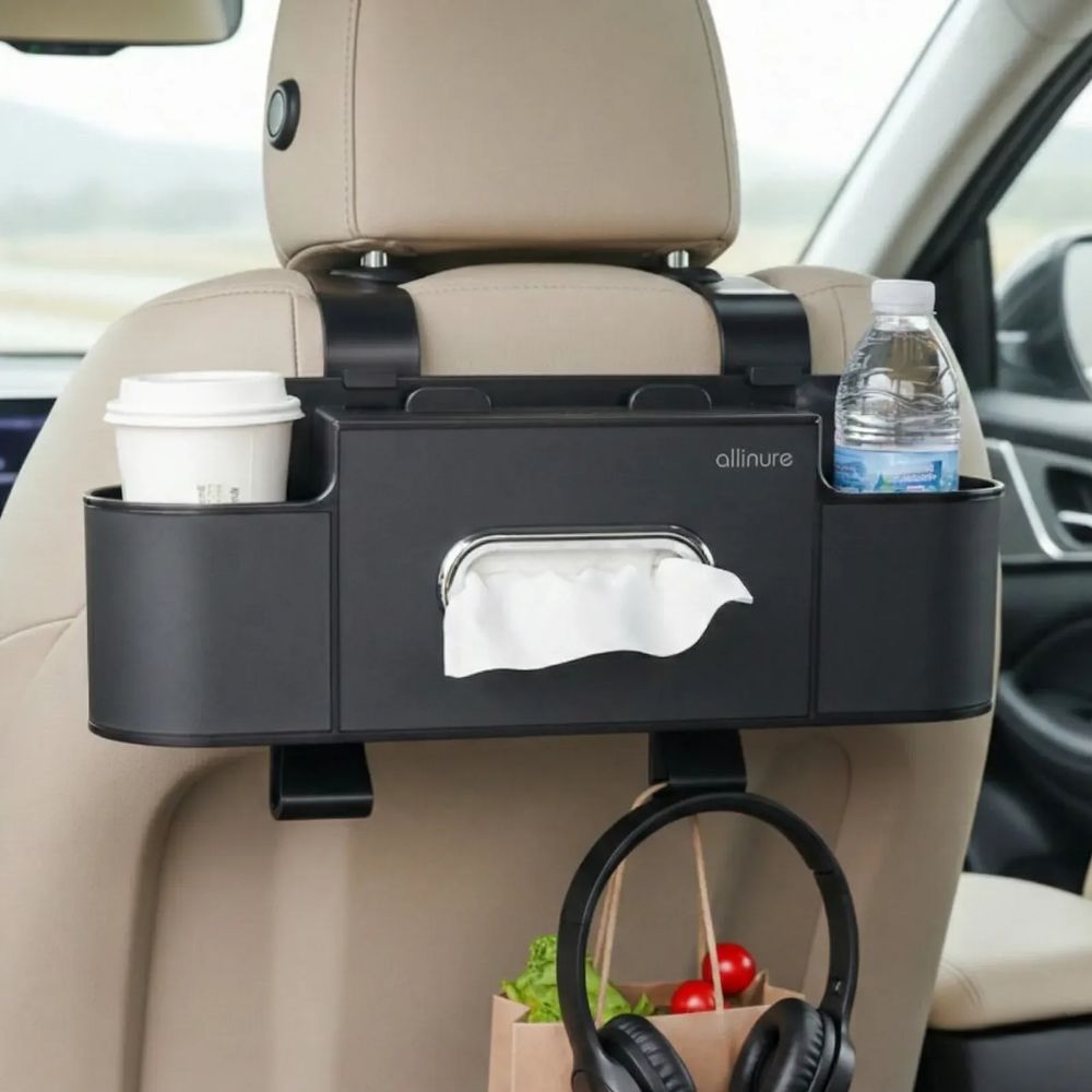 올이뉴어 차량 뒷좌석 컵홀더 음료 거치대, 블랙, 1개 13,000원