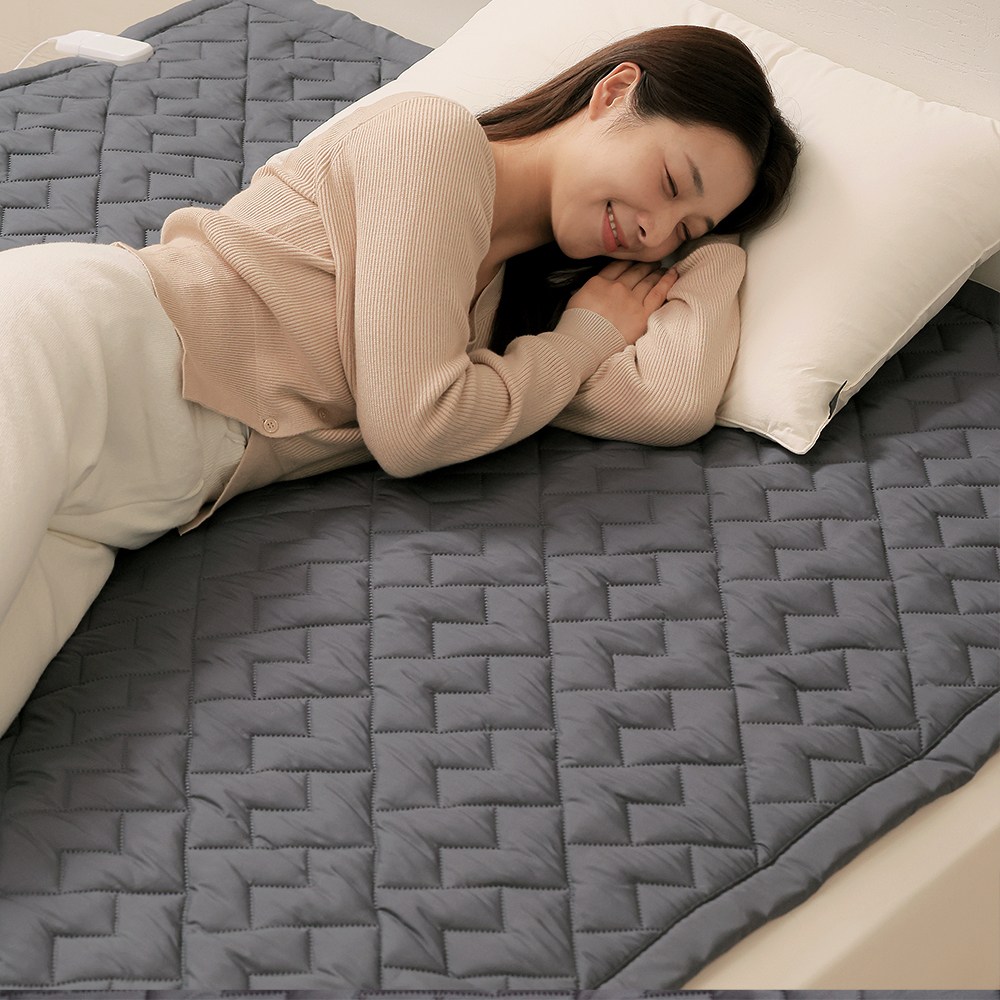 세인트리빙 블리스 프리미엄 매트 카본 탄소매트 전자파없는 워셔블 국내생산, 킹(1500x2000), 블리스 매트 딥그레이 88,400원