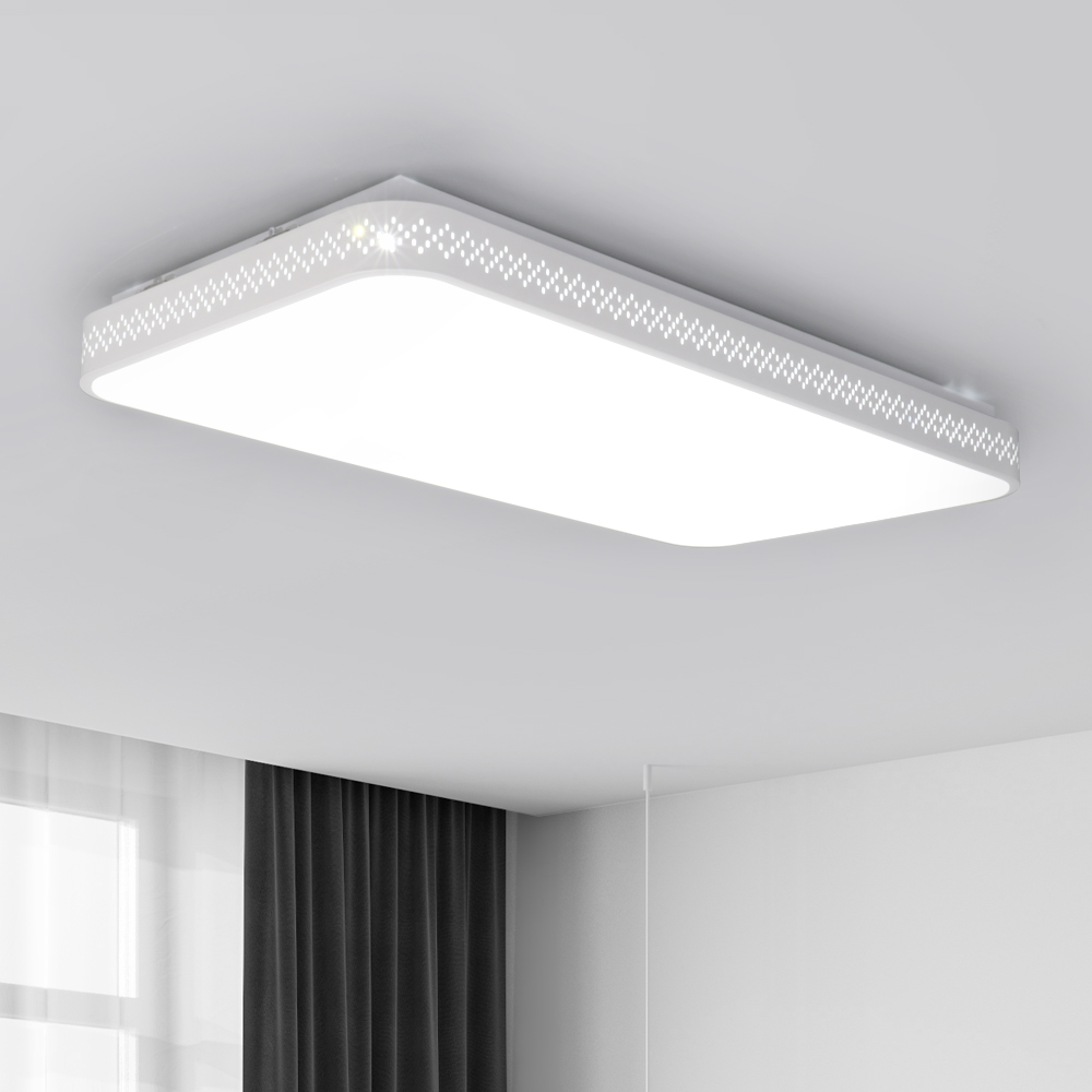 연하 LED 씨밀레 거실등 60W 삼성칩 주광색 플리커프리 국내산, 화이트 21,710원