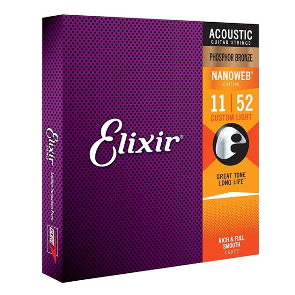 엘릭서 기타줄 커스텀라이트 11027 Elixir (011-052) 어쿠스틱소울, 1개 34,200원