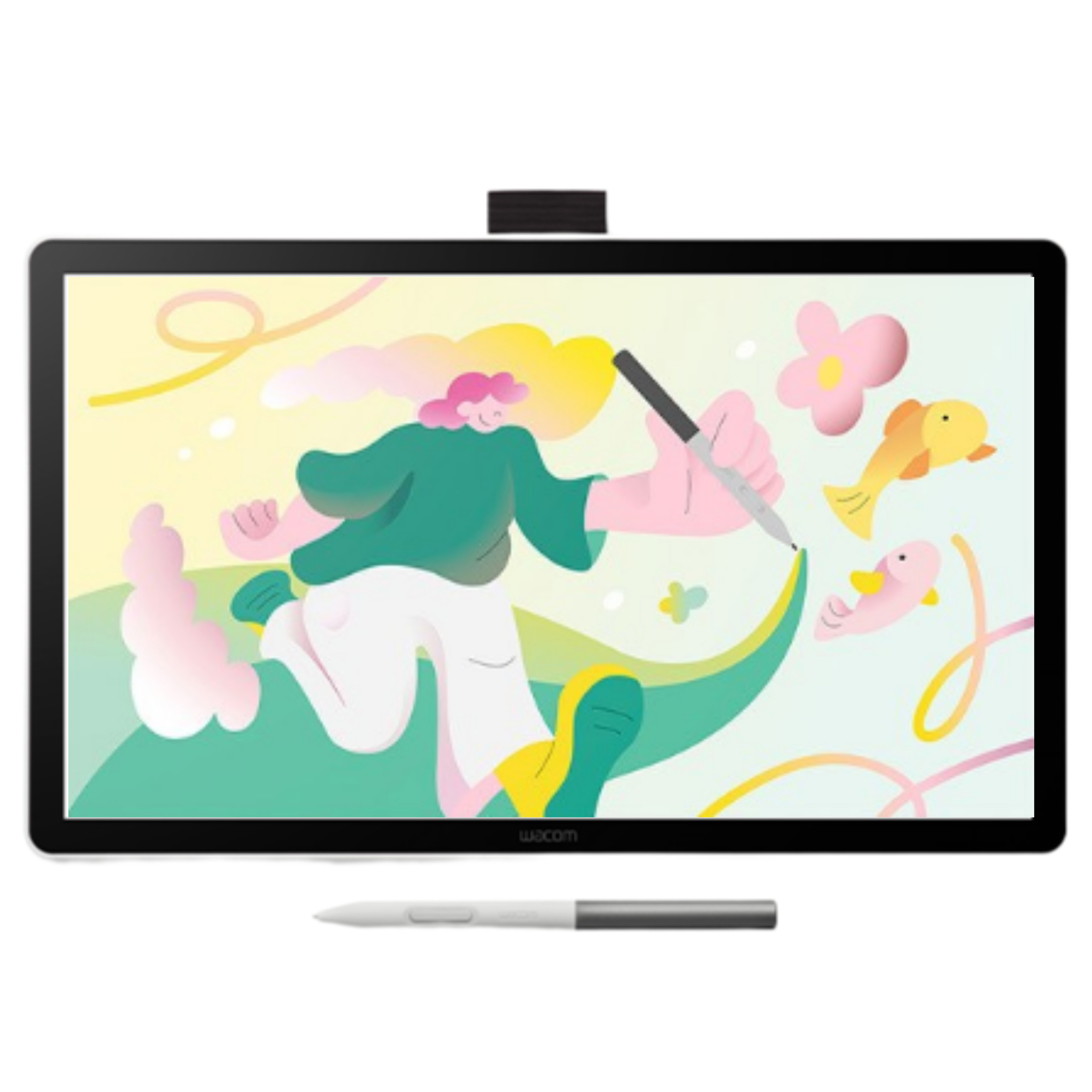 와콤 원 14 액정타블렛, DTC141, 화이트 439,000원