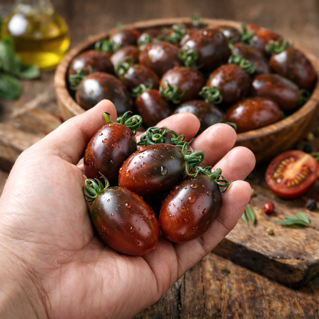 스위티크 부산 대저 흑대추방울토마토 짭짤이토마토 당도높은 프리미엄 대저토마토 산지직송, 1개, 대저 짤짤 흑방울토마토 3kg 39,800원