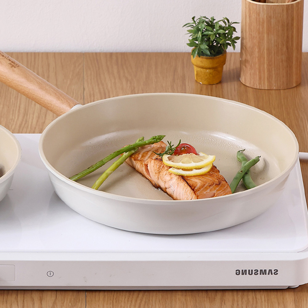 국산 리빙아트 세라믹코팅 인덕션 아이보리 프라이팬, 1개, 28cm 28,800원