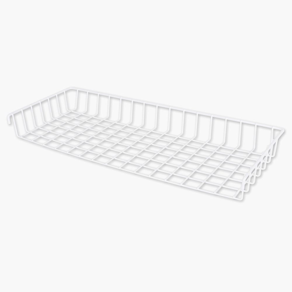 JNCP 휀스망 바구니(대) 철제바구니 메쉬바구니 바스켓 철망 네트망 메쉬망, 1개, 화이트 9,400원