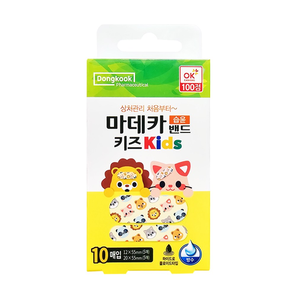 동국제약 마데카 키즈 습윤밴드 10p 6,200원