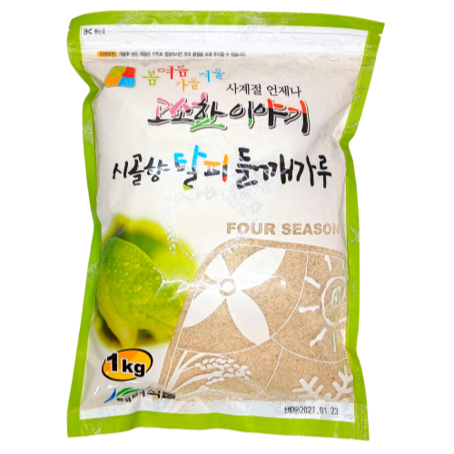 [하남댁] 시골향 껍질 벗겨 부드러운 탈피 들깨가루, 1개, 1kg 9,900원