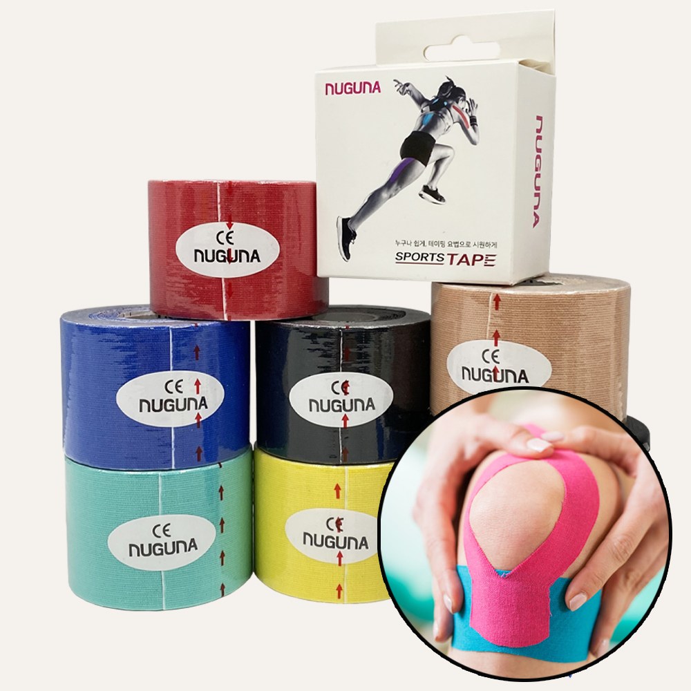 스포츠 테이프 테이핑 키네시오 5cmX5M 10롤 근육 (벤저스 출고) 23,800원