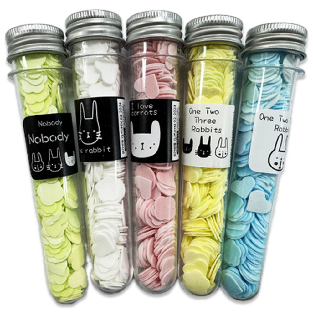 수수보따리 휴대용 튜브비누 일회용비누 미니비누 캠핑비누 여행비누 파스텔 향기비누 손세정 핸드워시, 5개, 25g 9,900원