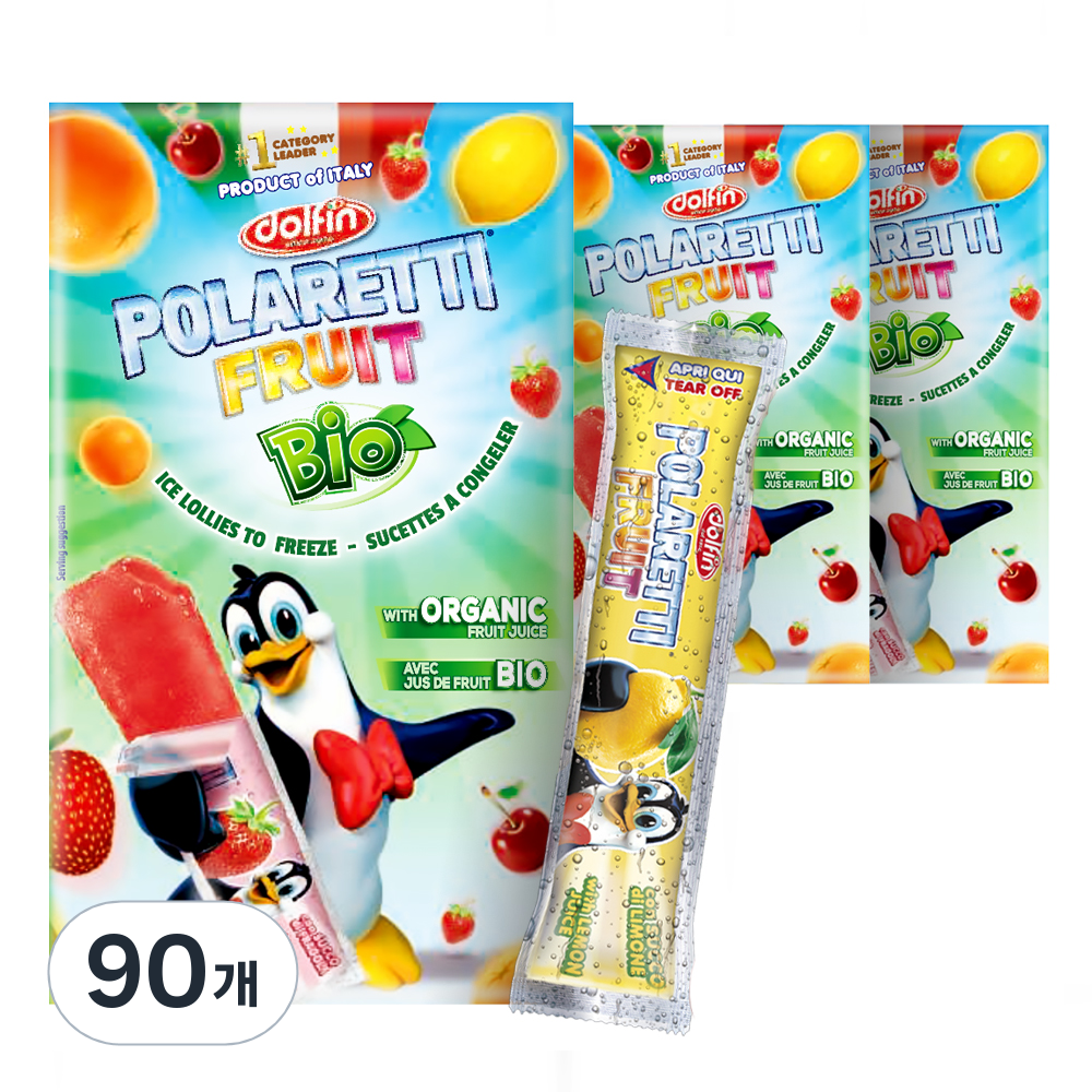폴라레티 유기농 후르츠 바이오 아이스바, 40ml, 90개 37,300원