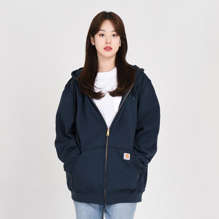 칼하트 (K122) 미드웨이트 후드집업 NAVY 109,800원
