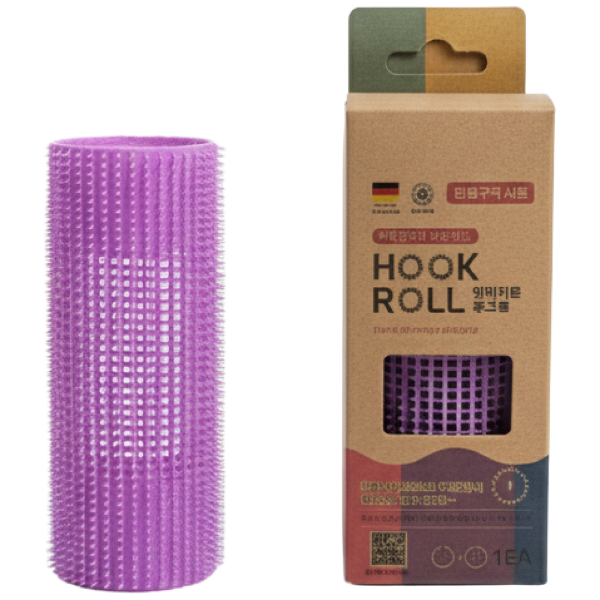 후크롤 독일 헤어롤 MADE IN GERMANY 120X55mm, 퍼플 5,880원