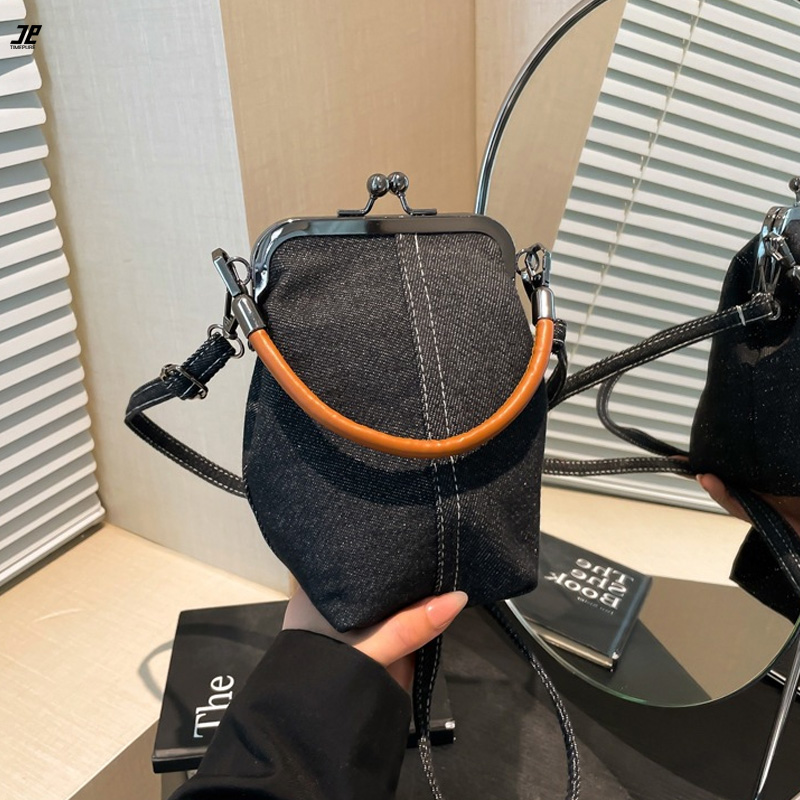 타임퓨어 데님 가방 숄더백 여성 캐주얼 가방 크로스백 귀여운 데일리 데님 심플 토트백 튼튼한 가벼운 가방 27,660원