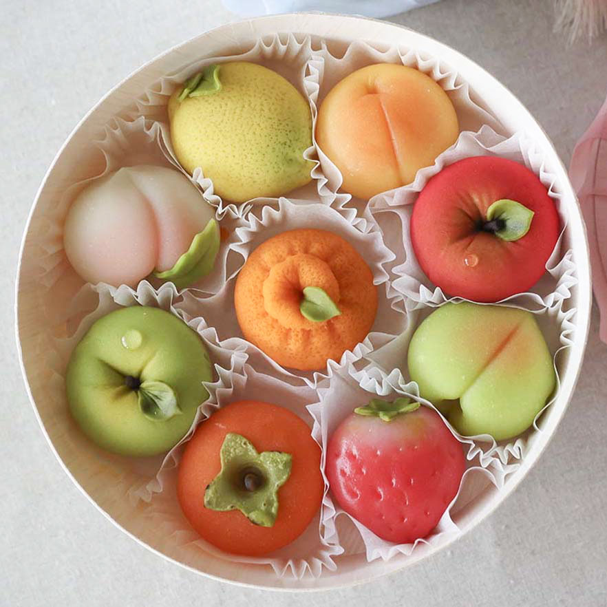 수제 과일 화과자 선물세트 다과 어르신 부모님 첫인사 상견례 특별한 명절 선물, 9개, 45g 39,000원