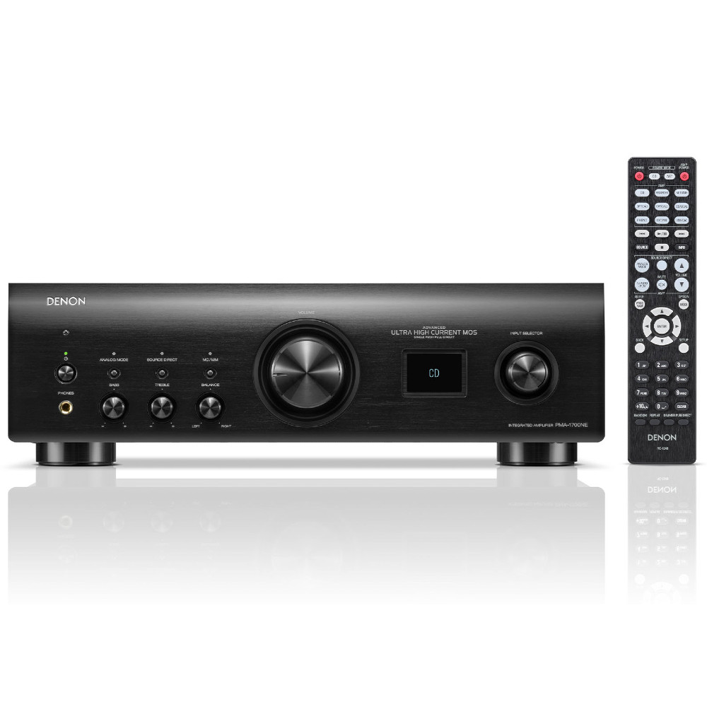 데논 PMA-1700NE 하이파이 오디오 인티 앰프(USB-DAC 포노 EQ 스테레오), 블랙:화이트 1,800,000원