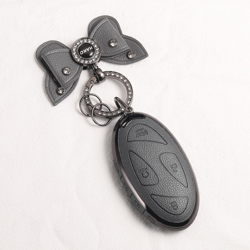 HAKO 소프트 가죽TPU 차키케이스+나비키링 (현대8버튼호환) 24,900원