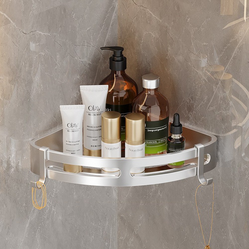 무타공마켓 무타공 화장실선반 세면대 선반 욕실 정리대, 실버, 1개 10,900원