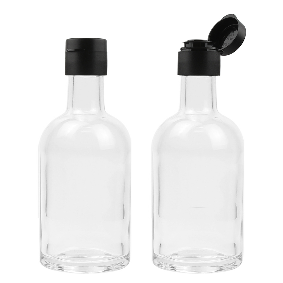 공병상회 OS깔끔소스200 투명 유리병 2P + 블랙캡 세트 7,900원