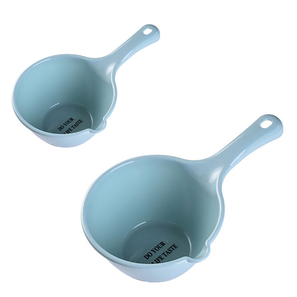 오코로 다용도 손잡이 욕실 바가지 대 + 소 세트, 블루, 1세트 5,500원