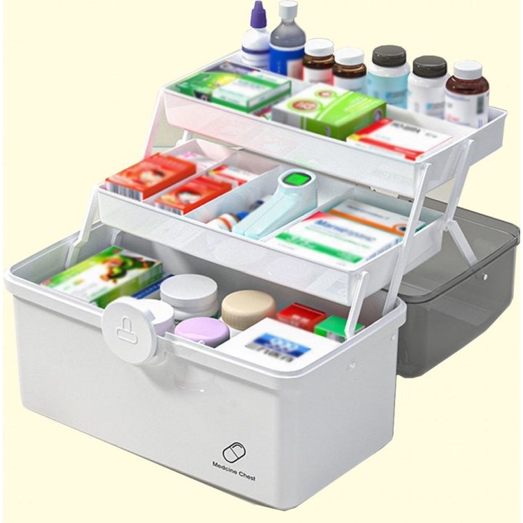 깔꼼샵 대형 3단 구급상자 약통 케이스 25,480원