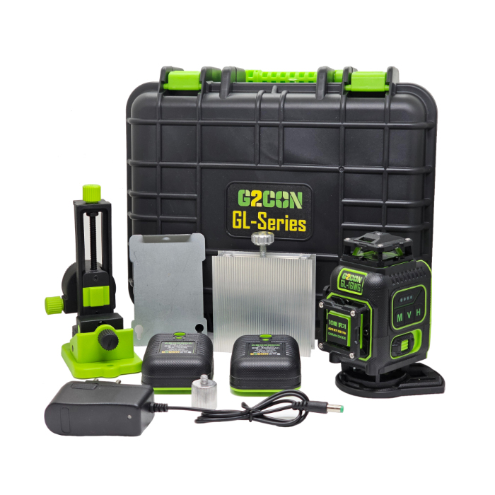 G2CON 지투콘 초소형 4D 그린 라인 레이저 레벨기 GL-16WG 수평 수직 측정 GL16WG 121,000원