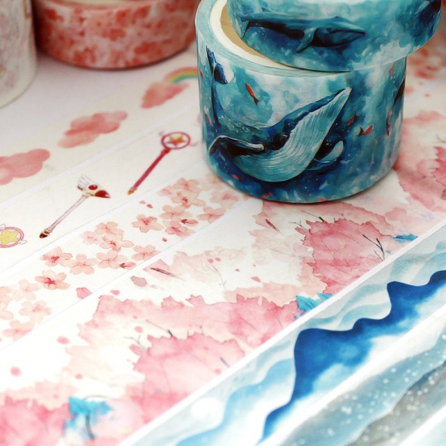 마스킹테이프 vol 7 세트 마테 고흐 귀여운 키치 다꾸용품 빈티지 다이어리꾸미기 3,900원