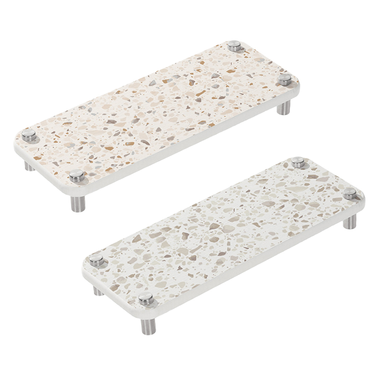 메종드리빙 신상 곰팡이걱정없는 공중부양 다용도 규조토 트레이 대형 비누받침 거치대 받침대, 2개, 페인디드스톤 24,900원