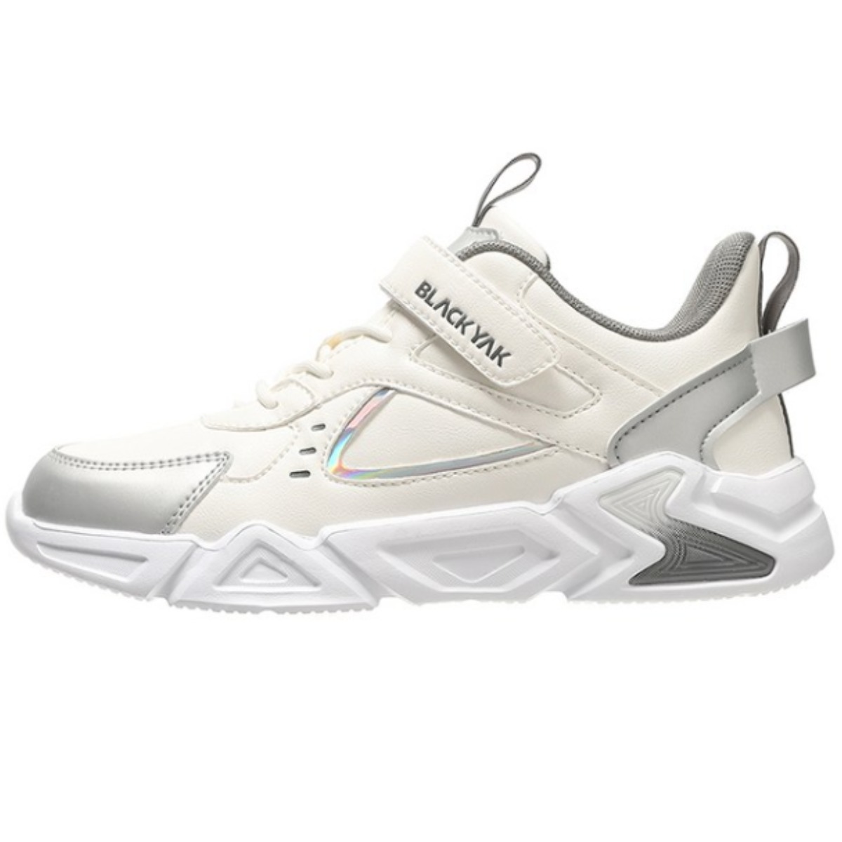 [백화점출고] 블랙야크 키즈 운동화 남아 멜빈 화이트 벨크로 찍직이 아동 어린이 러닝화 스니커즈 77,900원