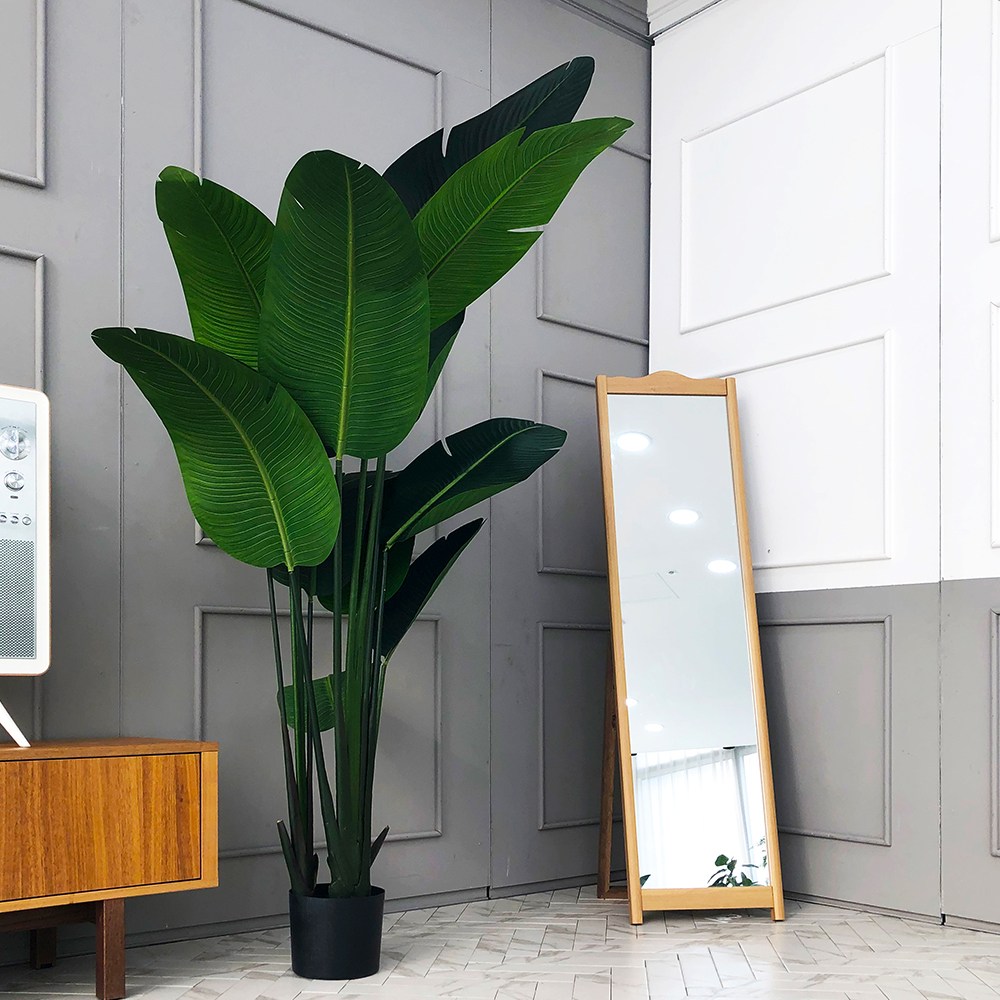 엘스토리 극락조 나무 조화 화분, 1개, 120 59,400원