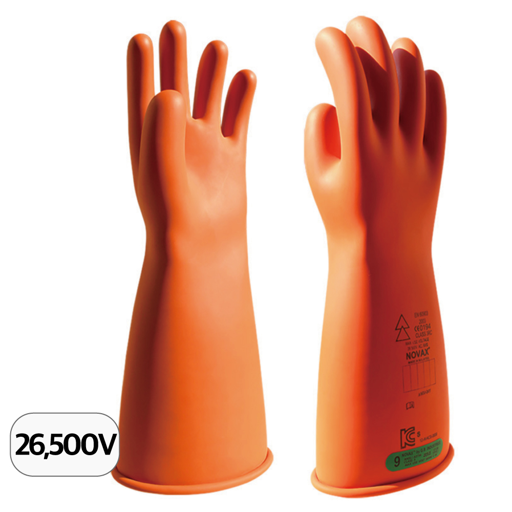 노벡스 26500V 절연장갑 고전압용 class3 108,500원