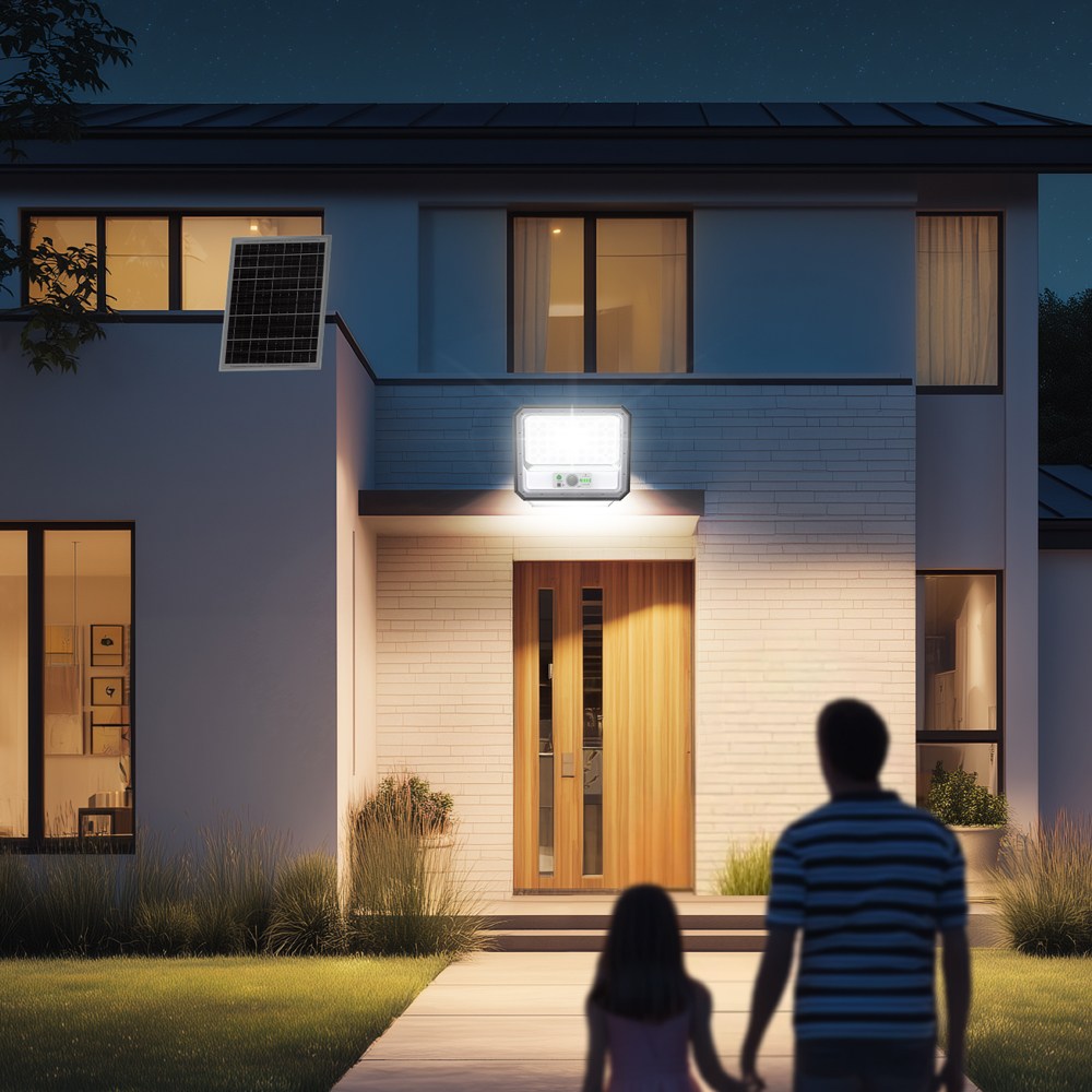 태양광 1700루멘 투광등 센서등 가로등 태양열 정원등 투광기 조명등 야외 LED 전등 와이드형 56,320원