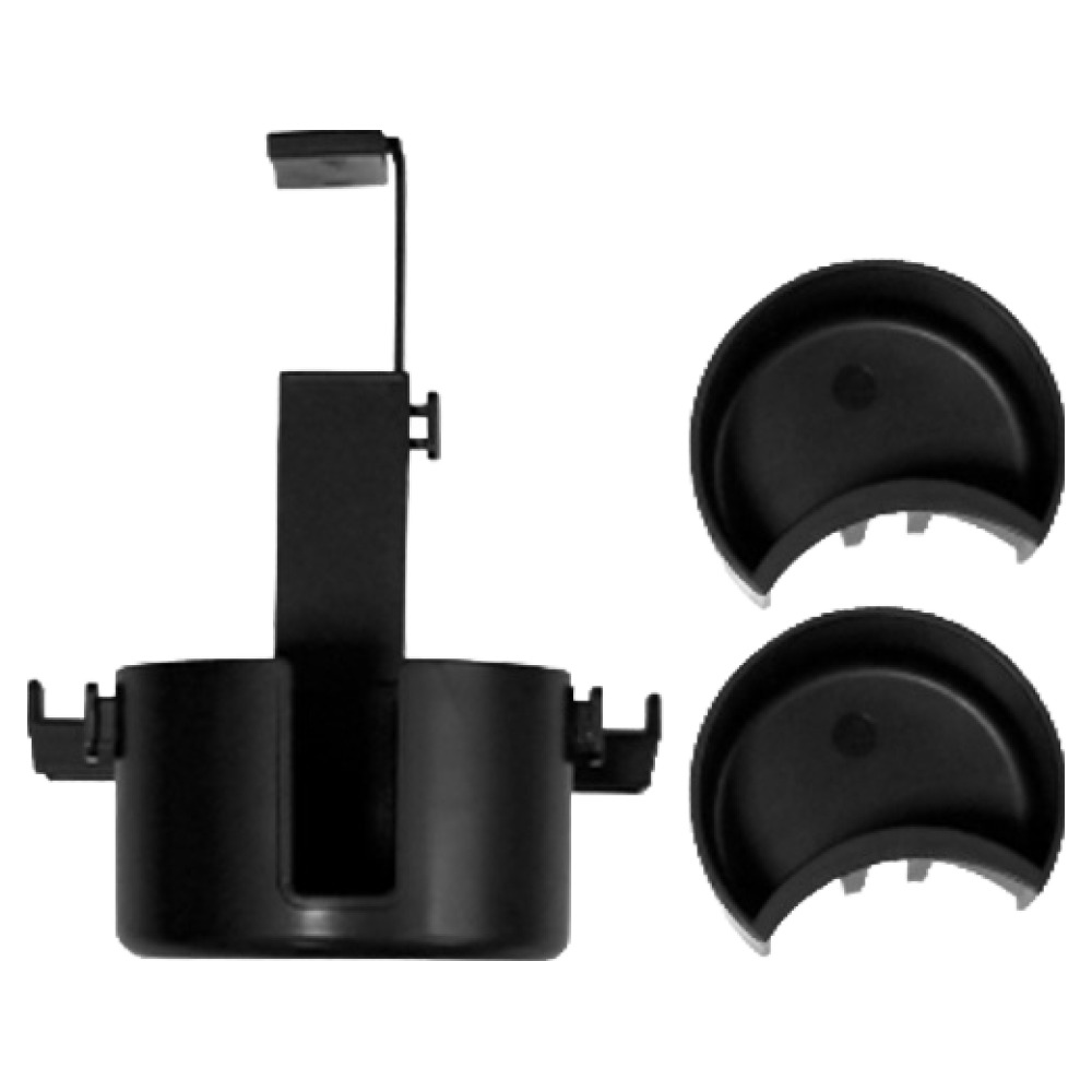 감성다는남자 무타공 책상 가방걸이 컵걸이형 + 반달컵 세트, 블랙, 1세트 20,900원