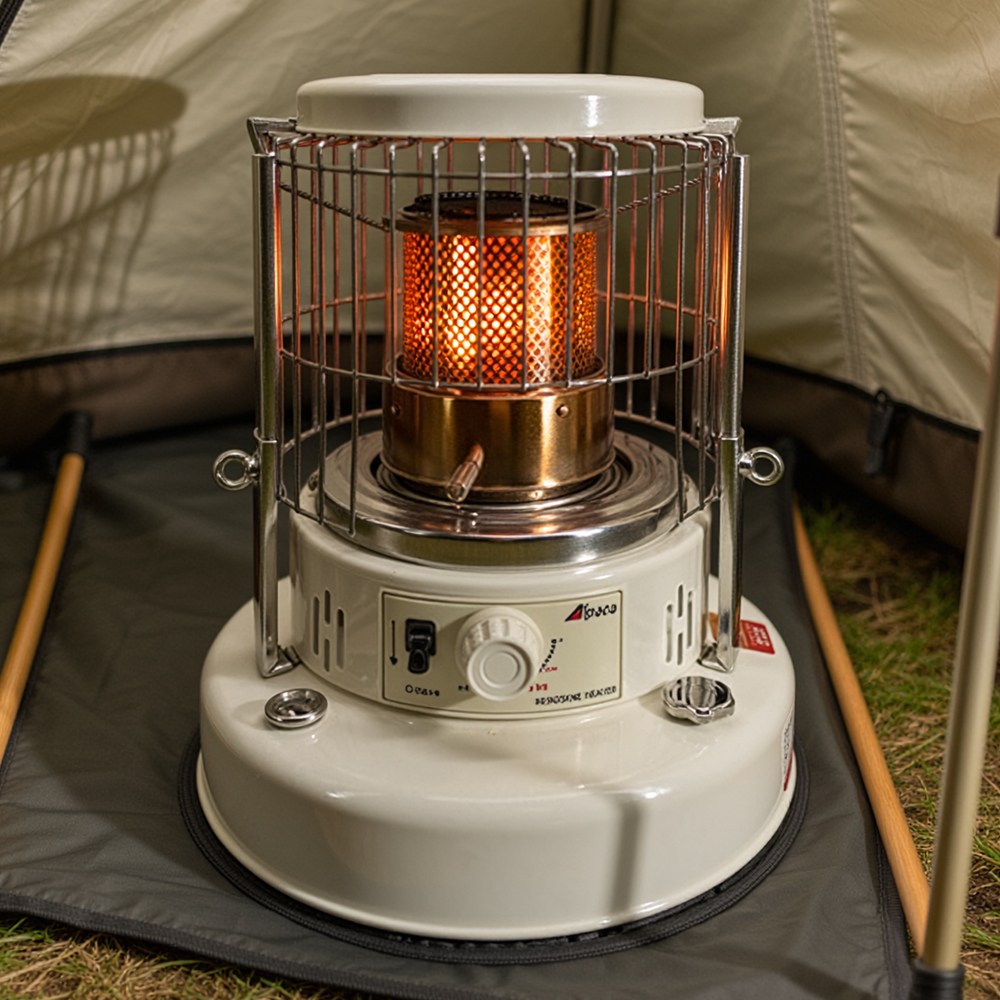 알파카 등유 캠핑난로 히터 세라믹상판 원적외선 방출 TS-460S 스마트 크림화이트 SBCW 258,000원