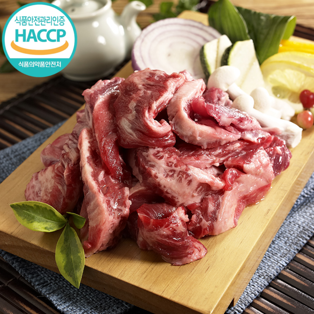 미국산 프리미엄 소고기 모둠 800g(갈비살+부채살+업진살+우삼겹) 25,900원