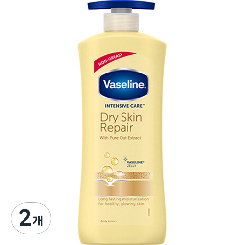바세린 인텐시브 케어 드라이 스킨 리페어 로션, 600ml, 2개 18,900원