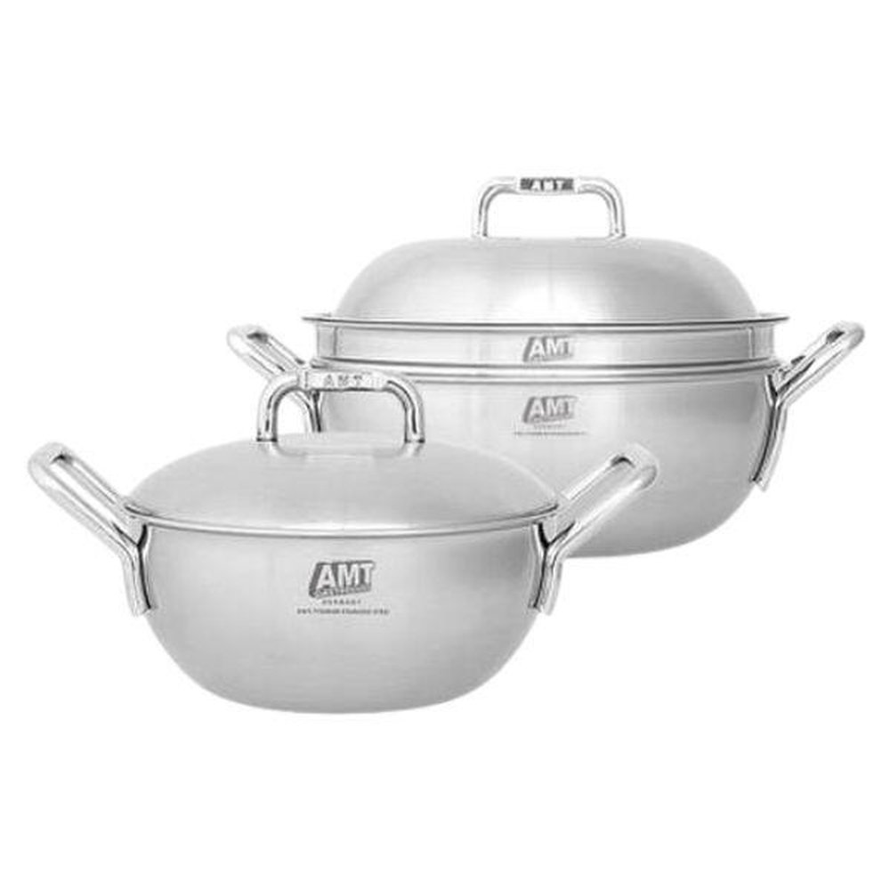 AMT 316Ti 스텐 2종 세트 20cm 양수웍 +24cm 파티웍 438,890원