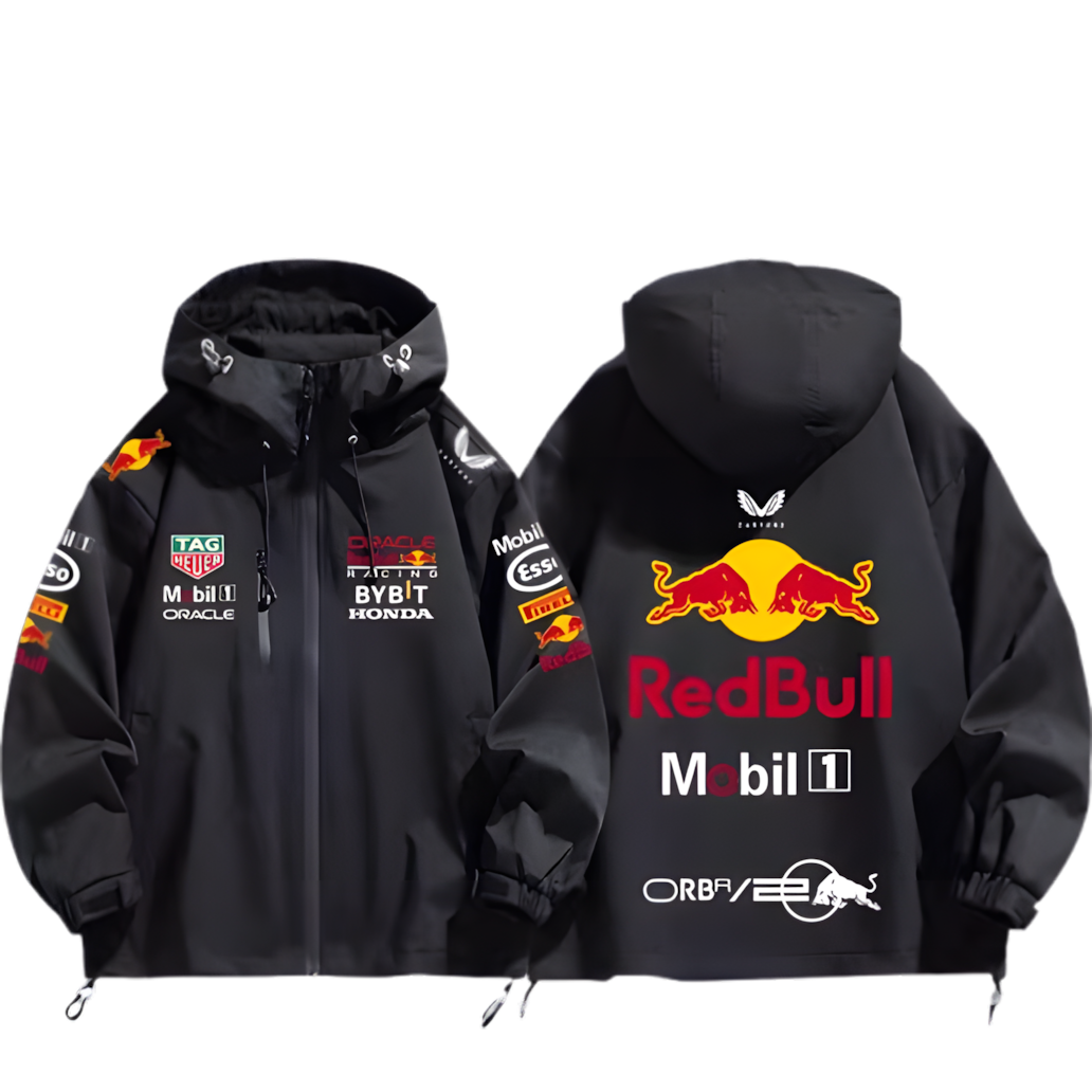 F1 레드불 레이싱 팀 유니폼 재킷 바람막이 후드 레이서 41,000원