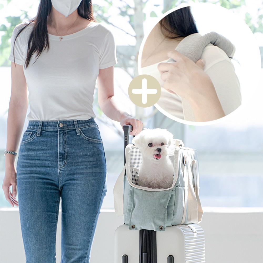 펫테일 반려동물 마카롱 이동가방 + 크로스끈 세트 69,500원