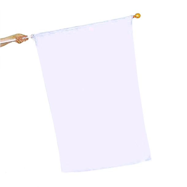 파티로 대형 응원깃발 대 운동회 응원기 그림그리는 깃발, 흰색(중/60x90cm)+2단 알루미늄깃대, 1개 26,500원