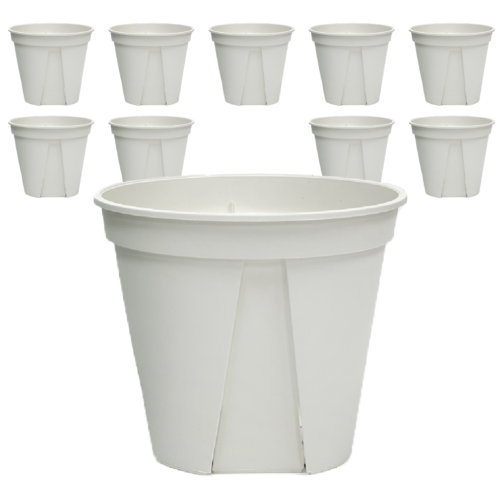 감동샵 슬릿화분 10p 세트 뿌리가 숨쉬는 일본 수입 가네야 플라스틱 화분, 1세트, 색상 23,400원