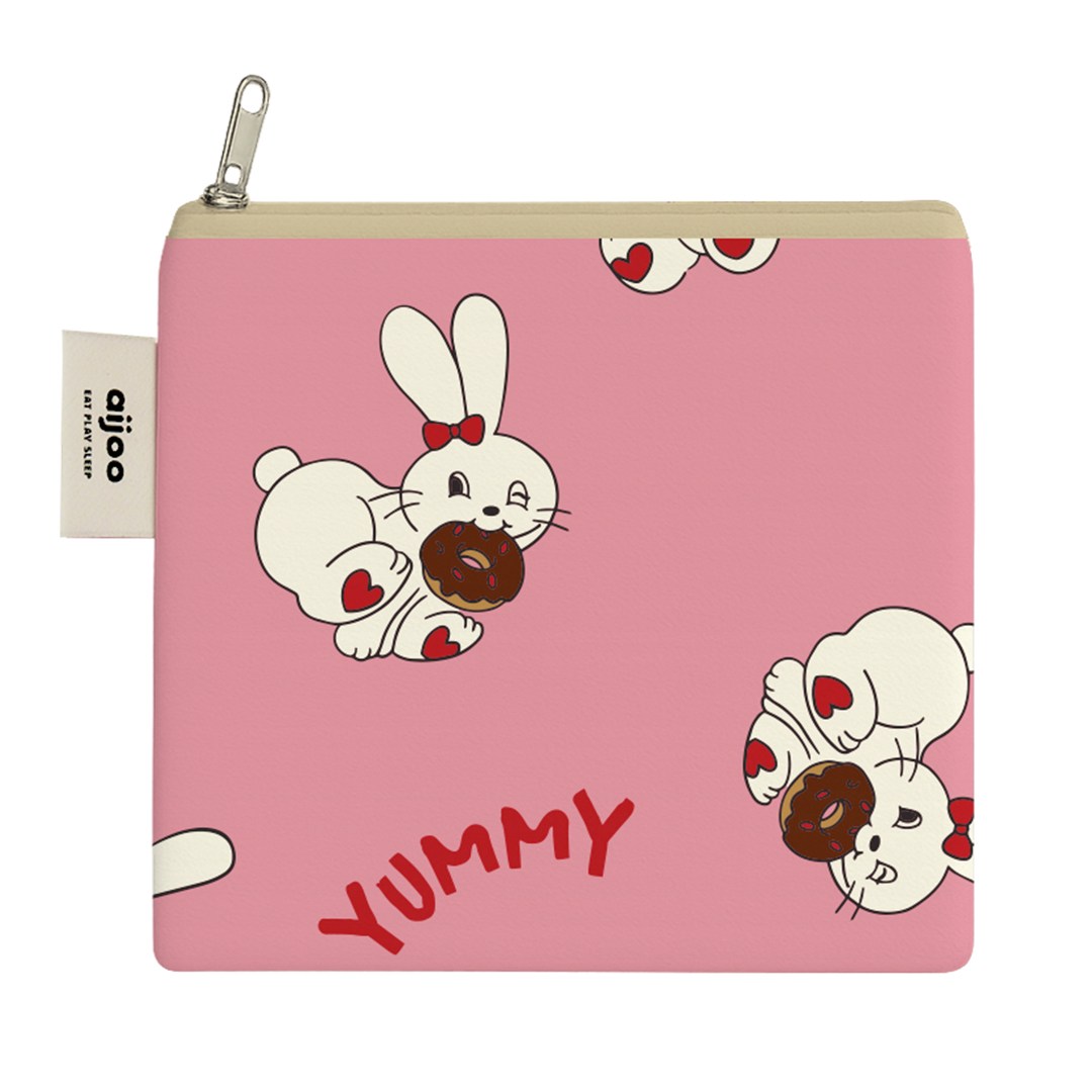 아이주 보냉 약파우치 어린이집 유치원 준비물 학교 약 보관 시럽 항생제 방수 가방, 도넛토끼 11,900원