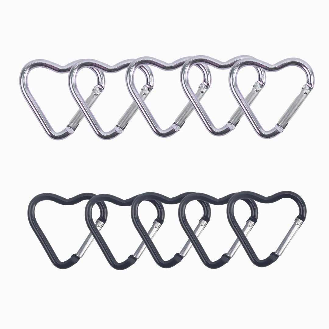 (10p) 하트 카라비너 10개세트 키링만들기 연결깅 6,280원