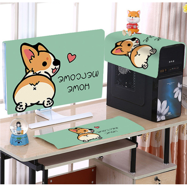 홈팸 컴퓨터 먼지 천 덮개 3피스 17,560원