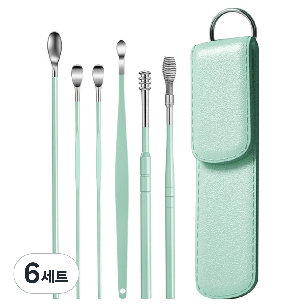 브랜디온 부드러운 귀이개 민트 6종 세트 26,970원