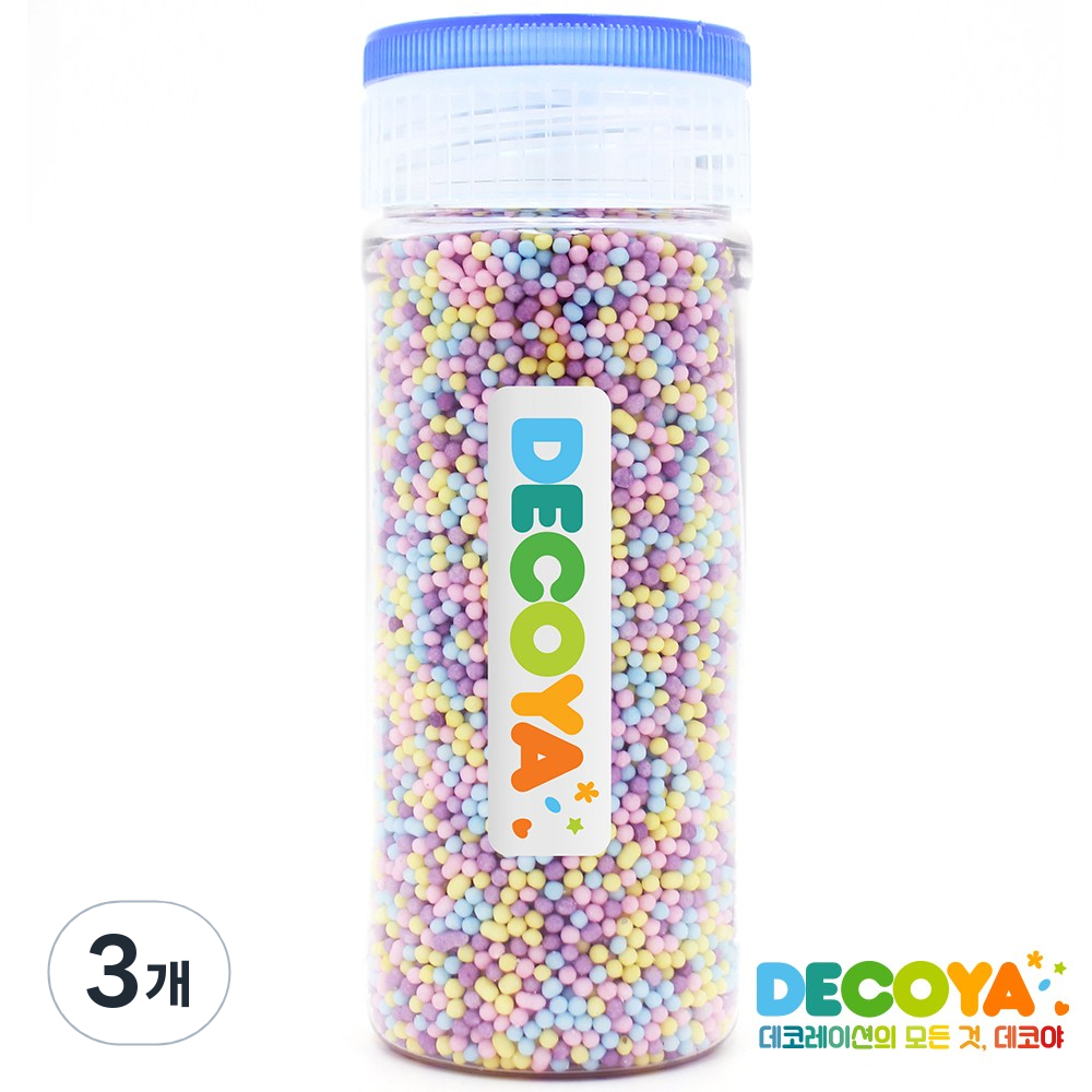 데코야 스윗 넌파일레스 퍼플믹스 푸드컬러 간편용기 (스프링클/제과제빵/데코), 3개, 85g 20,730원